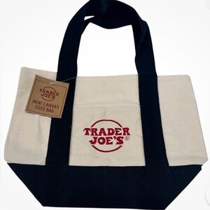 Trader Joe’s Mini tote forest green NWT